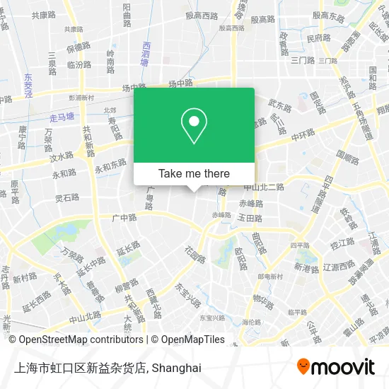 上海市虹口区新益杂货店 map