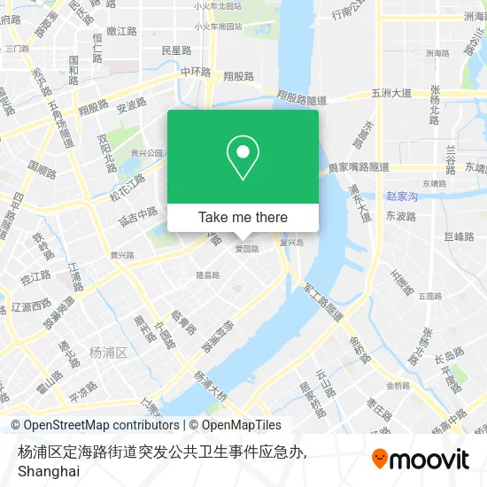 杨浦区定海路街道突发公共卫生事件应急办 map