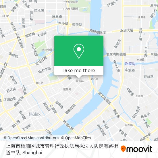 上海市杨浦区城市管理行政执法局执法大队定海路街道中队 map