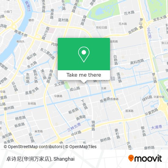 卓诗尼(华润万家店) map