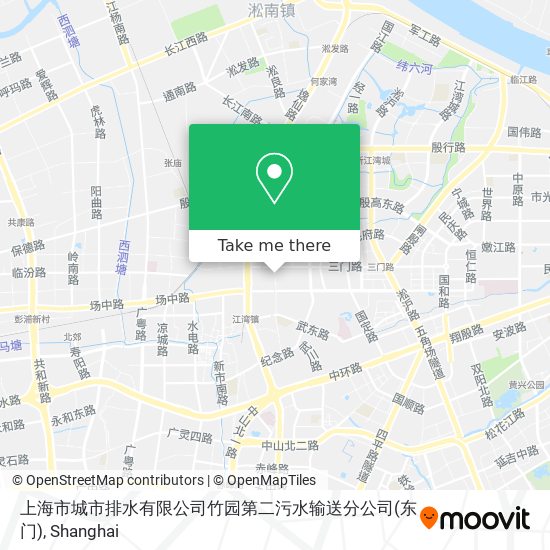 上海市城市排水有限公司竹园第二污水输送分公司(东门) map