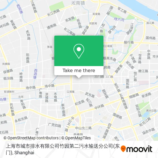 上海市城市排水有限公司竹园第二污水输送分公司(东门) map