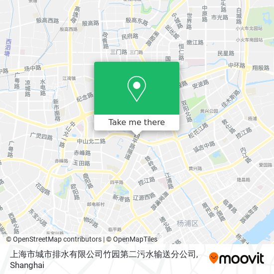 上海市城市排水有限公司竹园第二污水输送分公司 map