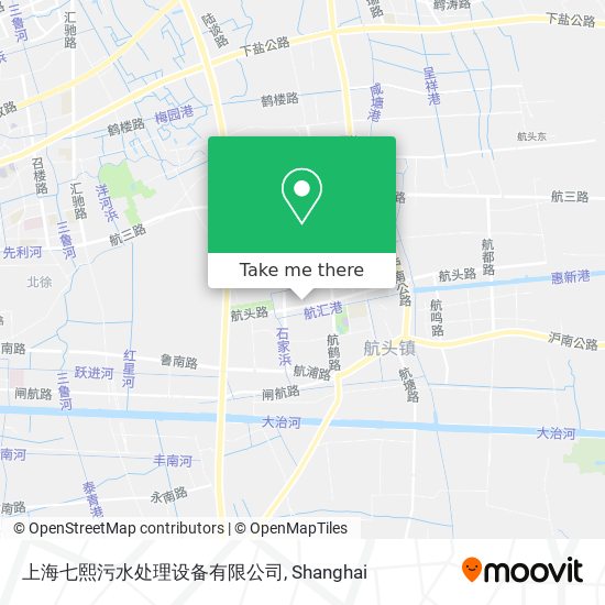 上海七熙污水处理设备有限公司 map