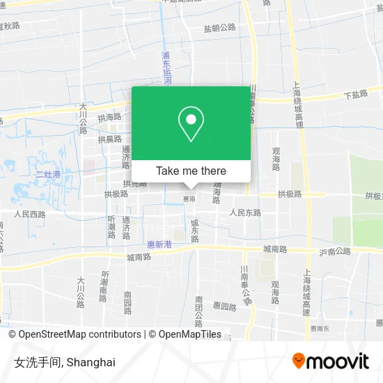 女洗手间 map
