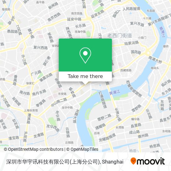 深圳市华宇讯科技有限公司(上海分公司) map