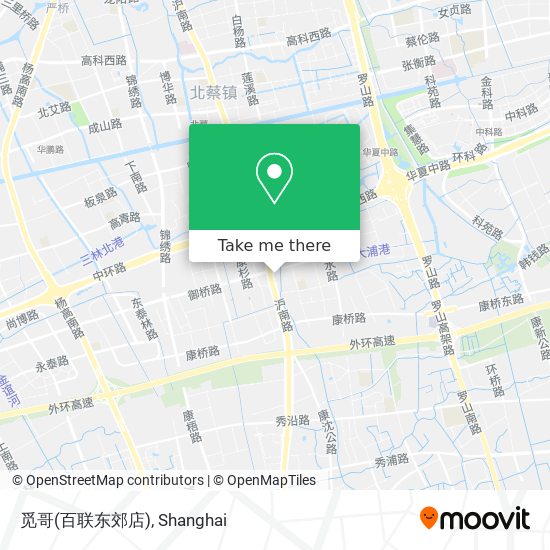 觅哥(百联东郊店) map