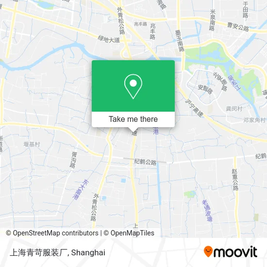上海青苛服装厂 map