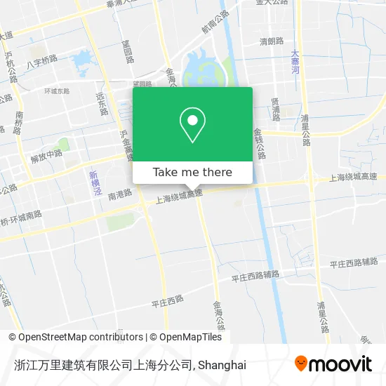 浙江万里建筑有限公司上海分公司 map