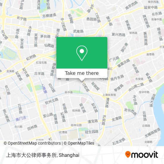 上海市大公律师事务所 map