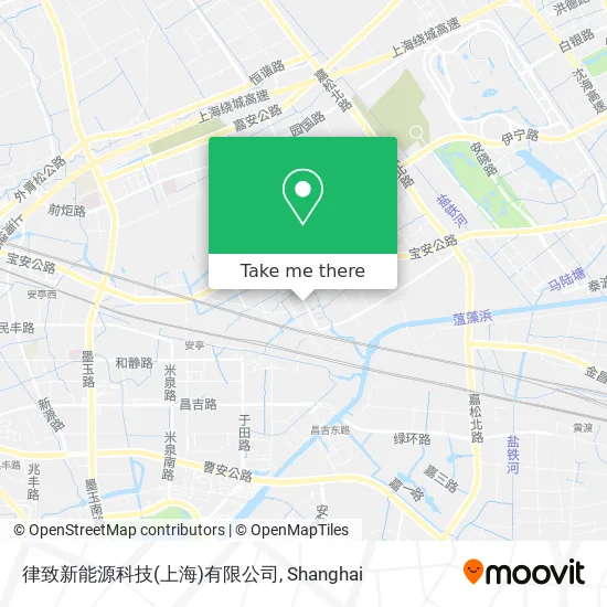 律致新能源科技(上海)有限公司 map