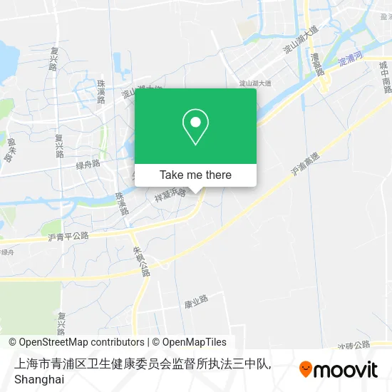 上海市青浦区卫生健康委员会监督所执法三中队 map