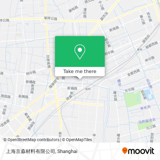 上海京淼材料有限公司 map