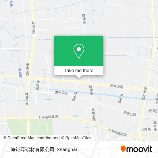 上海钜尊铝材有限公司 map