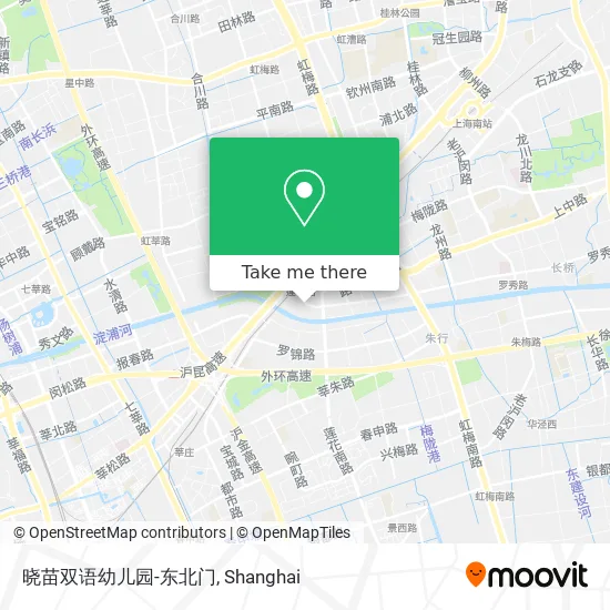 晓苗双语幼儿园-东北门 map