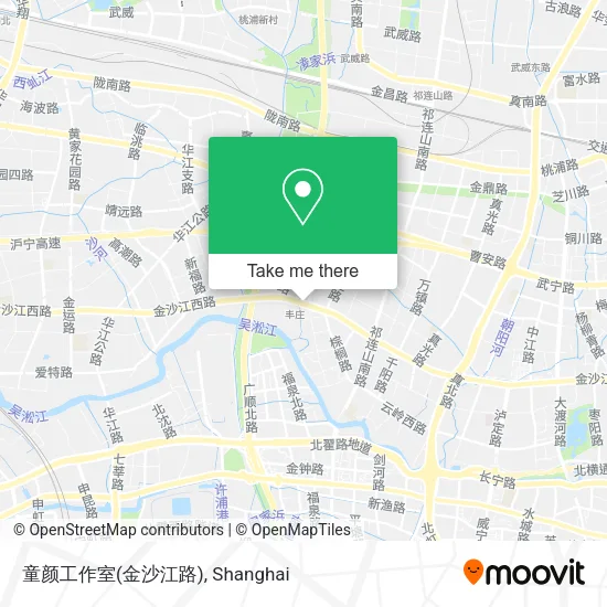 童颜工作室(金沙江路) map