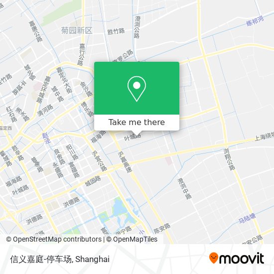 信义嘉庭-停车场 map