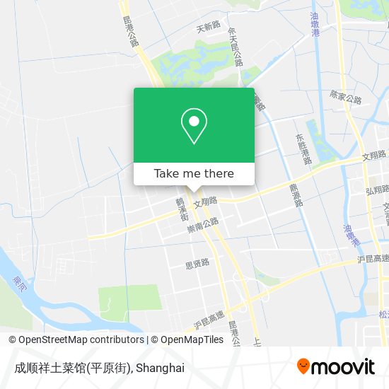 成顺祥土菜馆(平原街) map