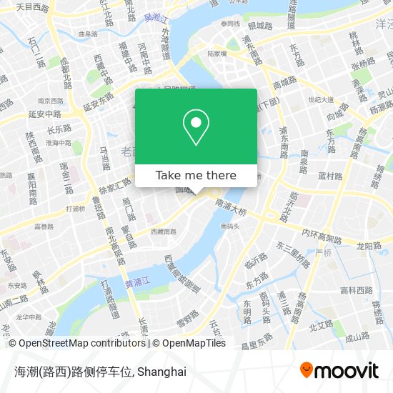 海潮(路西)路侧停车位 map