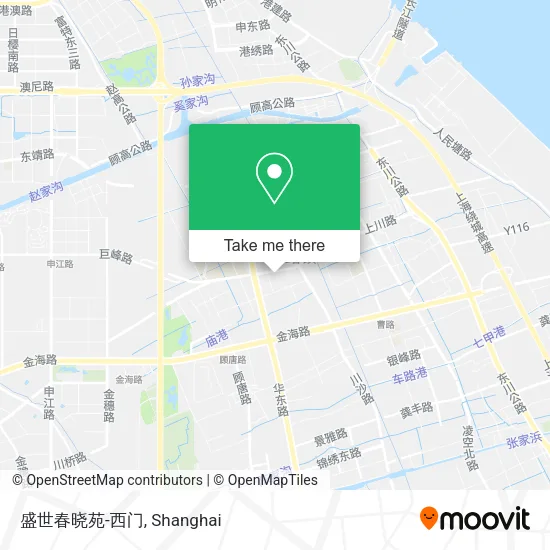 盛世春晓苑-西门 map