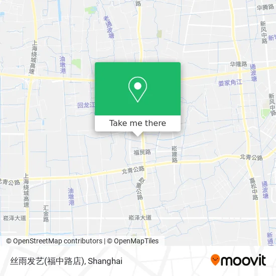 丝雨发艺(福中路店) map