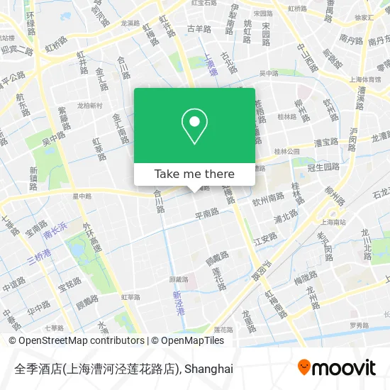 全季酒店(上海漕河泾莲花路店) map