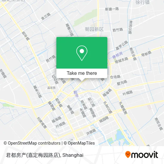 君都房产(嘉定梅园路店) map