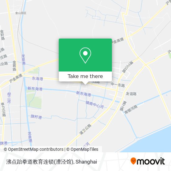 沸点跆拳道教育连锁(漕泾馆) map