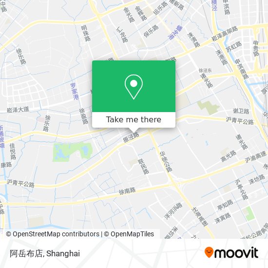 阿岳布店 map