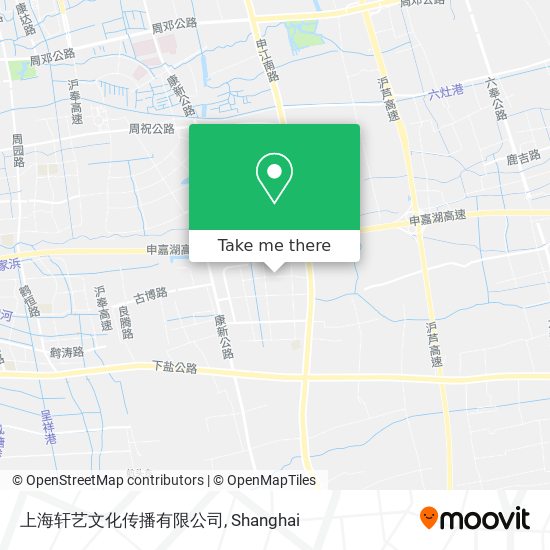 上海轩艺文化传播有限公司 map