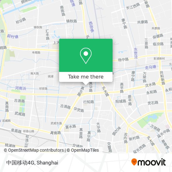 中国移动4G map