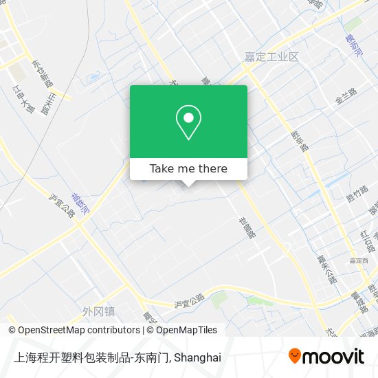 上海程开塑料包装制品-东南门 map