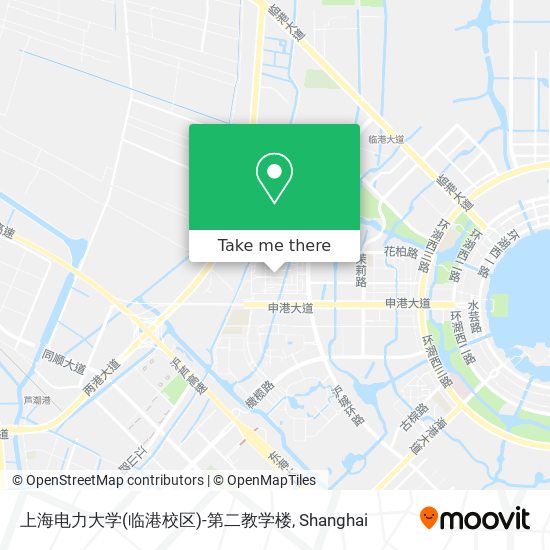 上海电力大学(临港校区)-第二教学楼 map