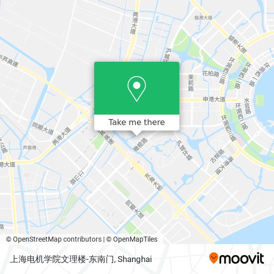 上海电机学院文理楼-东南门 map