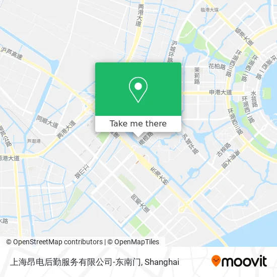 上海昂电后勤服务有限公司-东南门 map