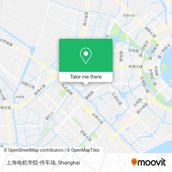 上海电机学院-停车场 map