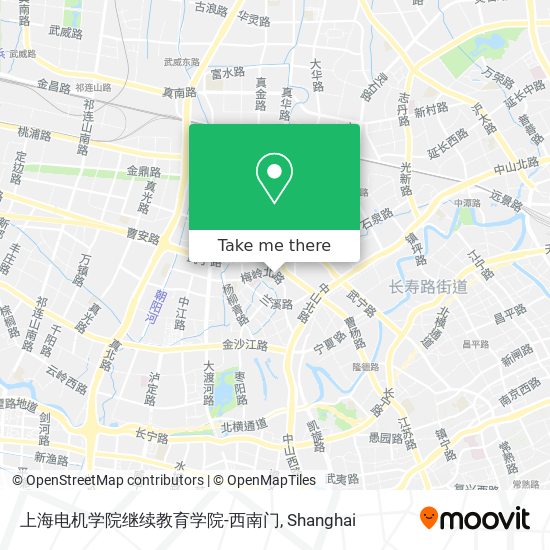 上海电机学院继续教育学院-西南门 map