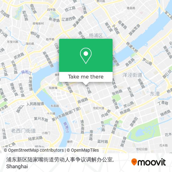 浦东新区陆家嘴街道劳动人事争议调解办公室 map