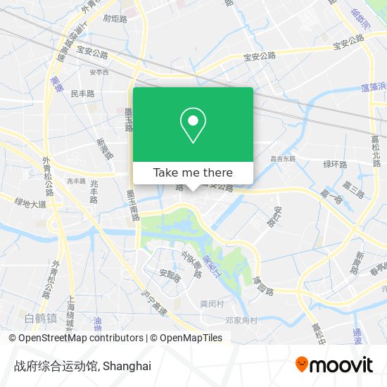 战府综合运动馆 map