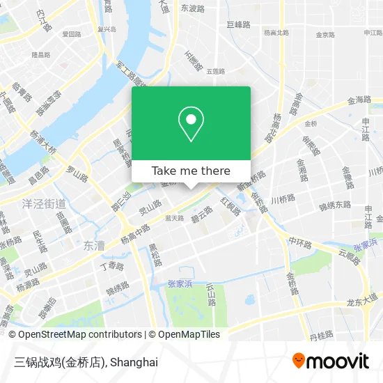 三锅战鸡(金桥店) map