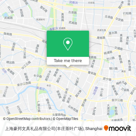 上海豪邦文具礼品有限公司(丰庄茶叶广场) map