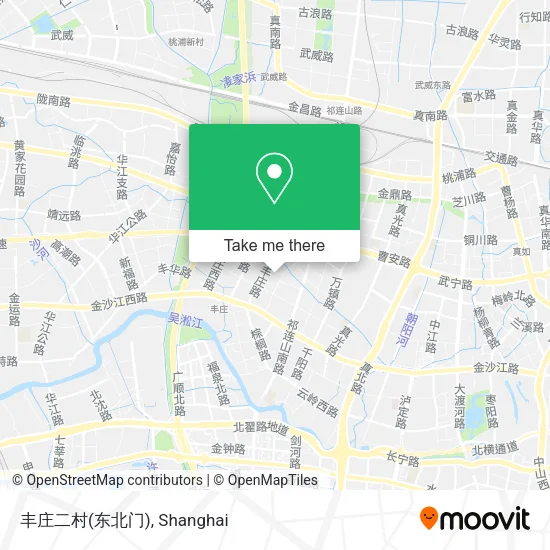 丰庄二村(东北门) map