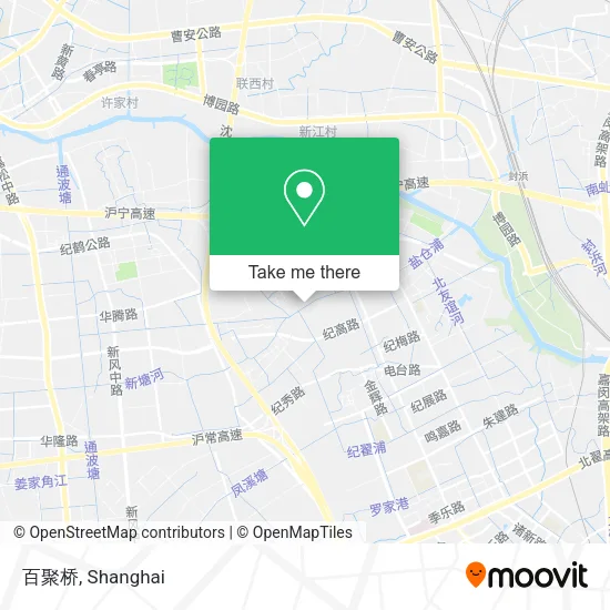 百聚桥 map