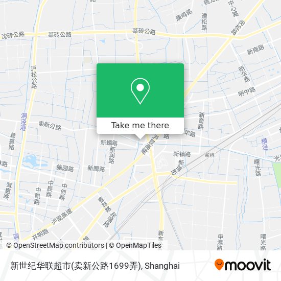 新世纪华联超市(卖新公路1699弄) map
