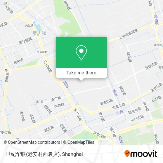 世纪华联(老安村西袁店) map
