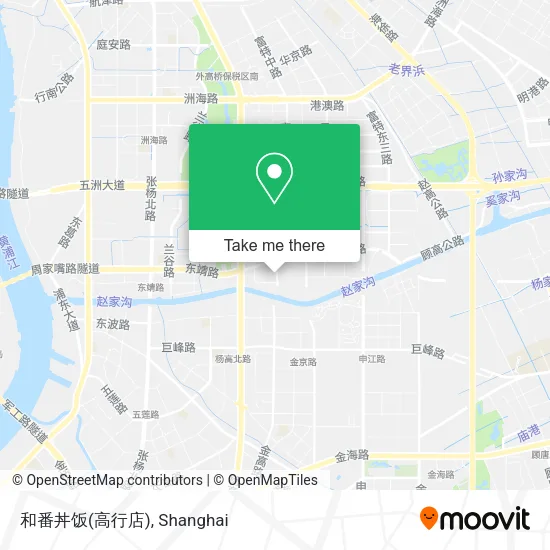 和番丼饭(高行店) map