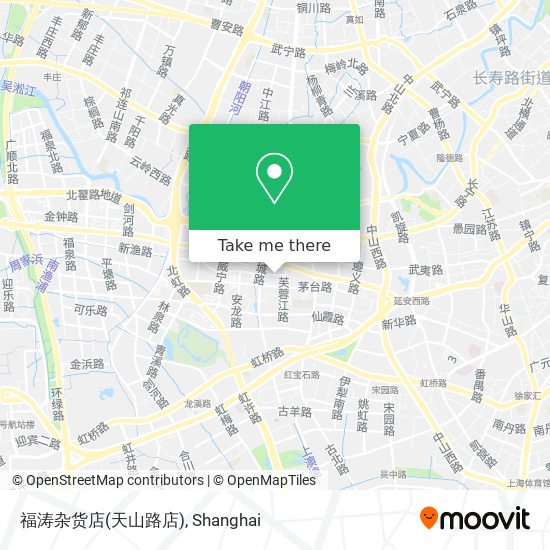 福涛杂货店(天山路店) map