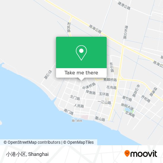 小港小区 map