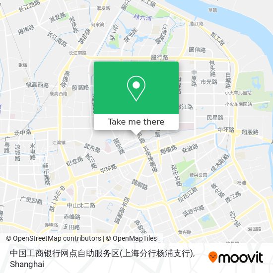 中国工商银行网点自助服务区(上海分行杨浦支行) map