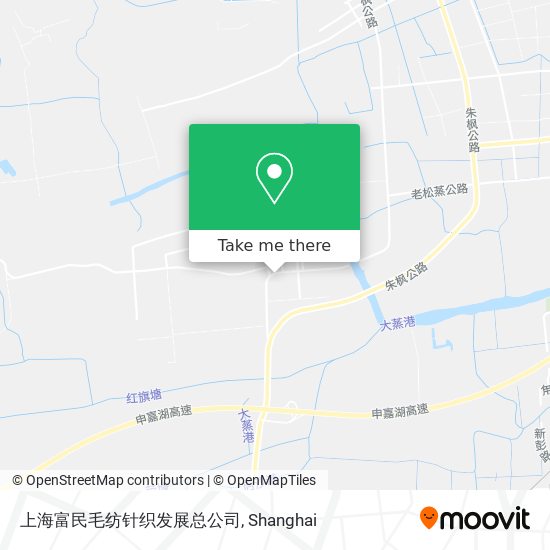 上海富民毛纺针织发展总公司 map